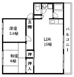 ロイヤルハイツの物件間取画像